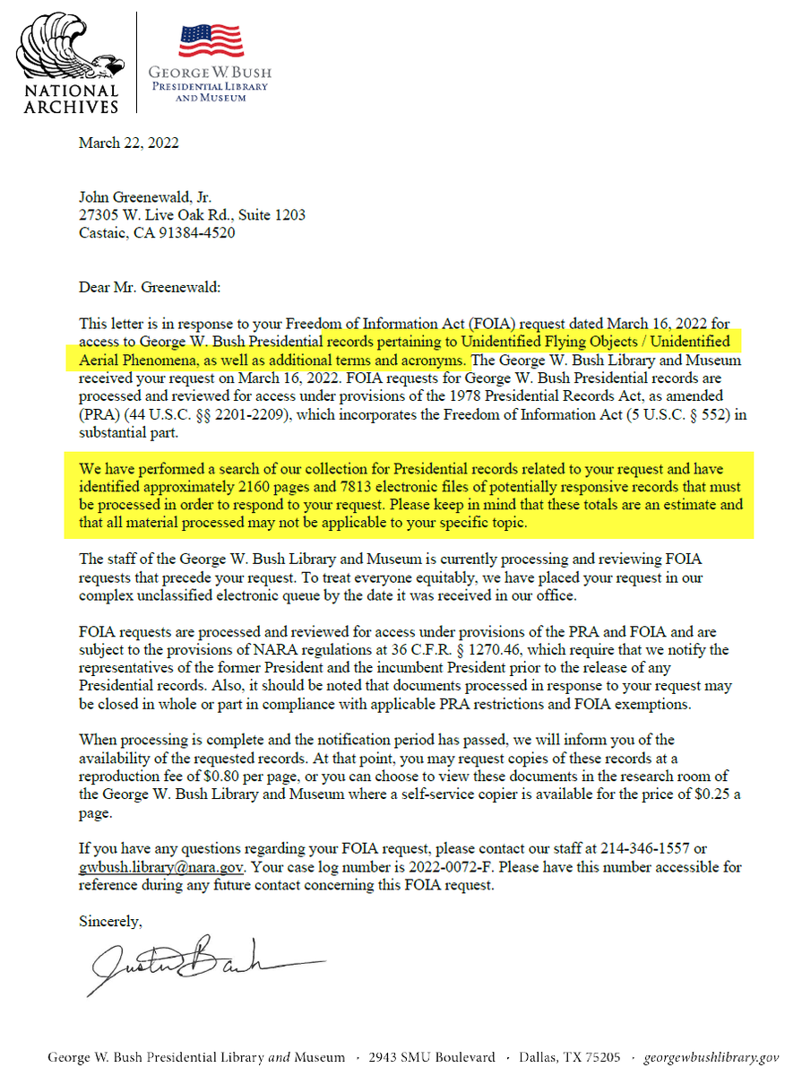 John Greenewald, Jr. tweet media