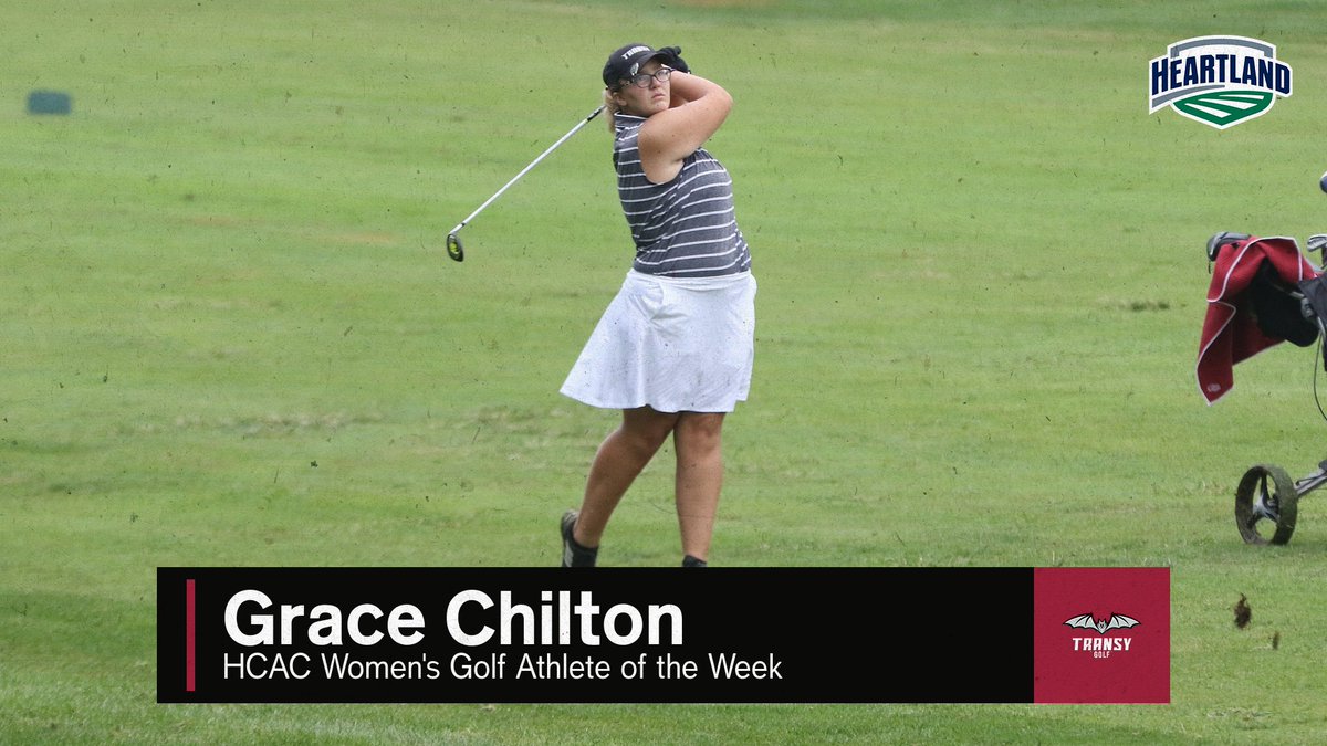 TransySports's tweet photo. Grace Chilton of @transy_wgolf named HCAC Women's Golf Athlete of the Week!
STORY:
https://t.co/KXpdeyFfYS https://t.co/eaI3axJ3Cl