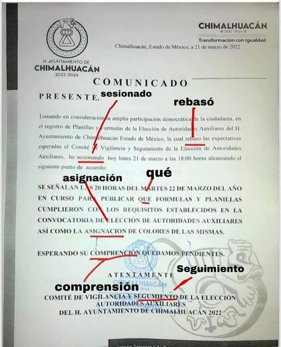 #MorenaViolaElección en #Chimalhuacán, no cumplen con su convocatoria, en la elección de Delegaciones y COPACI´S

En su comunicado dejan ver la incapacidad de atender dicha tarea, además de continuar violando la elección.