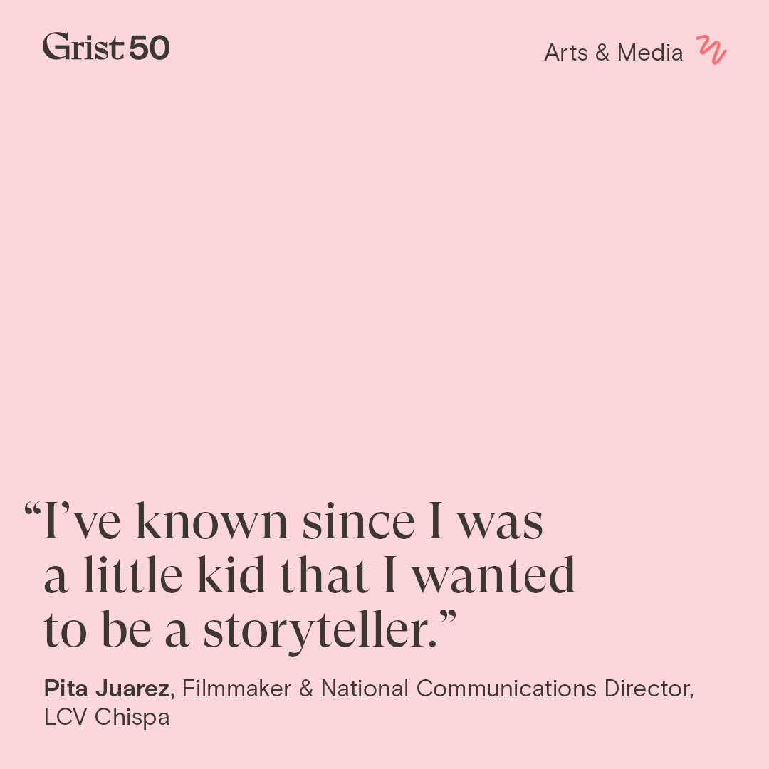 Congratulations to our very own @pitaJ who was selected as one of #Grist50 Fixers 2022. As a powerful storyteller and creative, she is shaping a new climate narrative centered on the leadership of communities of color in the #climatejustice movement. @grist