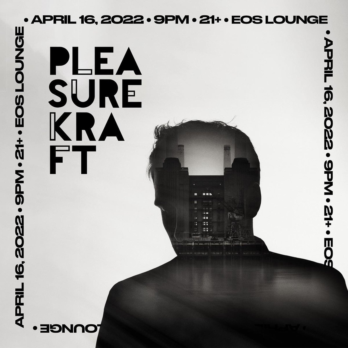 EOS Lounge (@eoslounge) on Twitter photo ANNOUNCEMENT 💫 ON SALE NOW
We are excited to bring the cerebral and visceral experience that is <a href="/Pleasurekraft/">Pleasurekraft🌌</a> on April 16th to EOS Lounge.
🎟: bit.ly/3uj7ySP ANNOUNCEMENT 💫 ON SALE NOW
We are excited to bring the cerebral and visceral experience that is <a href="/Pleasurekraft/">Pleasurekraft🌌</a> on April 16th to EOS Lounge.
🎟: bit.ly/3uj7ySP
