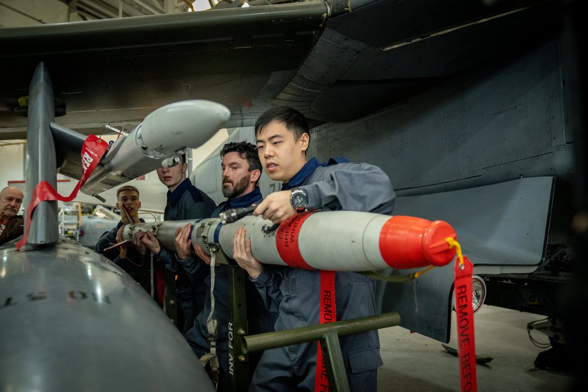The role of an RAF Weapon Technician comes with a great deal of responsibility as the equipment you handle is often extremely dangerous and safety is always crucial. Discover more about the skills you'll learn on the job and join as an apprentice today: bit.ly/3HS1shz
