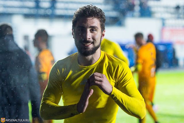 Зурико Давиташвили может покинуть тульский "Арсенал"
tula-sport.ru/news/52653