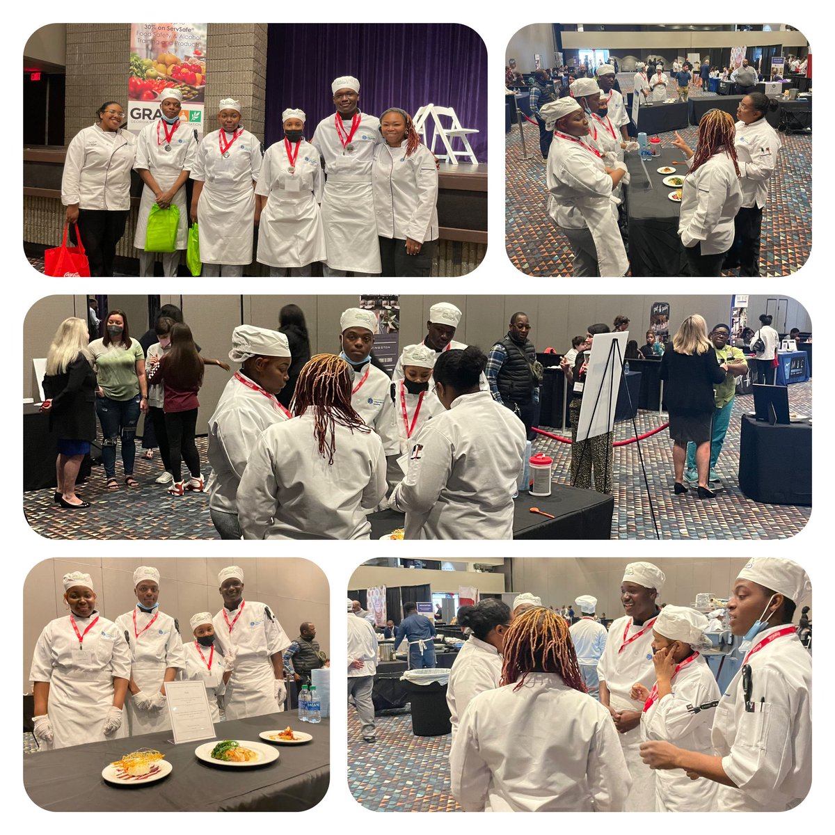 So proud of our Culinary Arts students and instructors!! We placed 2nd in the GA ProStart Competition sponsored by the Hospitality Education Foundation of Georgia. <a href="/hefgga/">HEFG</a> <a href="/FultonCoSchools/">FultonCountySchools</a> <a href="/DustinDavisCTE/">Dustin Davis-Austin</a> <a href="/ChefWilborn/">Chef Wilborn</a> <a href="/YalandaBellEDU/">YalandaEDU</a> <a href="/CherisseCamp/">Cherisse Campbell, Ed.D</a> <a href="/parents4edu_SF/">South Fulton Parents</a> <a href="/FCSCTAE/">Fulton County Schools CTAE</a>