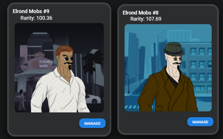 asjradu's tweet photo. @ElrondMobs 
I'm supporting a great project with my two new acquisitions! 😎 https://t.co/fp6E96J4Si