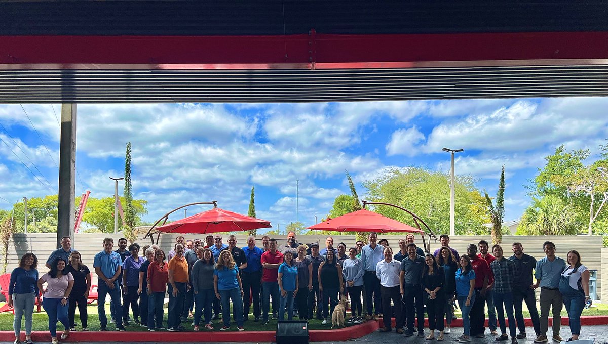 AGTSolar's tweet photo. Great turnout for our First Quarterly Town Hall of the year at our Ft. Lauderdale Office! Lots to celebrate; can’t wait to uncover what the rest of the year has in store!

#AdvancedGreenTechnologies #AdvancedAmbassadors #QuarterlyOfficeMeetings #OfficeCulture #AdvancedTeam https://t.co/mho6r4lWPX