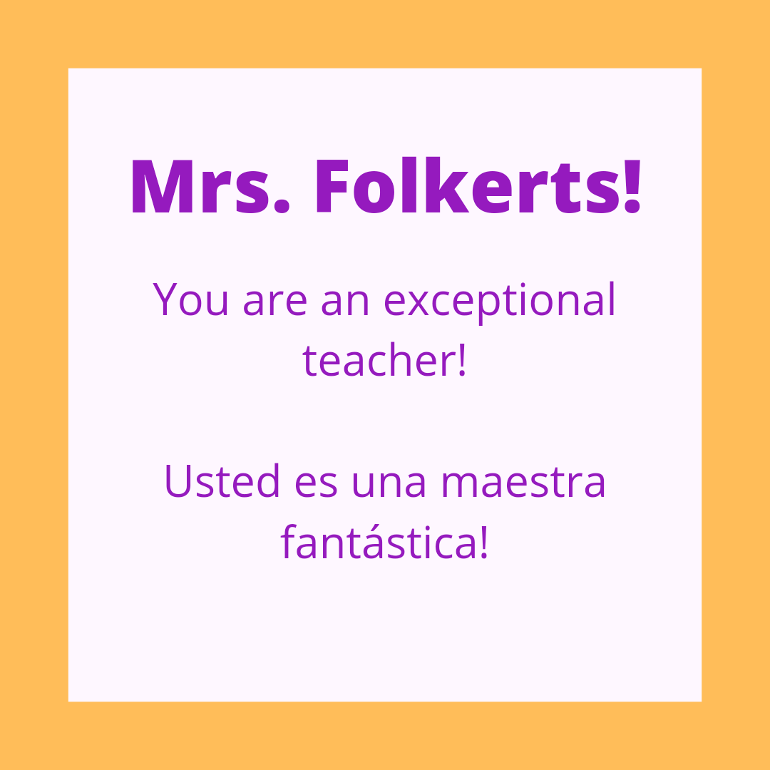 ComplimentsFCHS's tweet photo. Mrs. Folkerts is amazing! #fchs #wearecollins #Lambkins https://t.co/fAWfQVkHvF