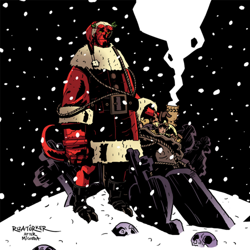RizaTurker's tweet photo. #hellboyday #hellboyday2022 #mikemignola #hellboyuniverse #rizaciziyor https://t.co/mRK6CE0UkP
