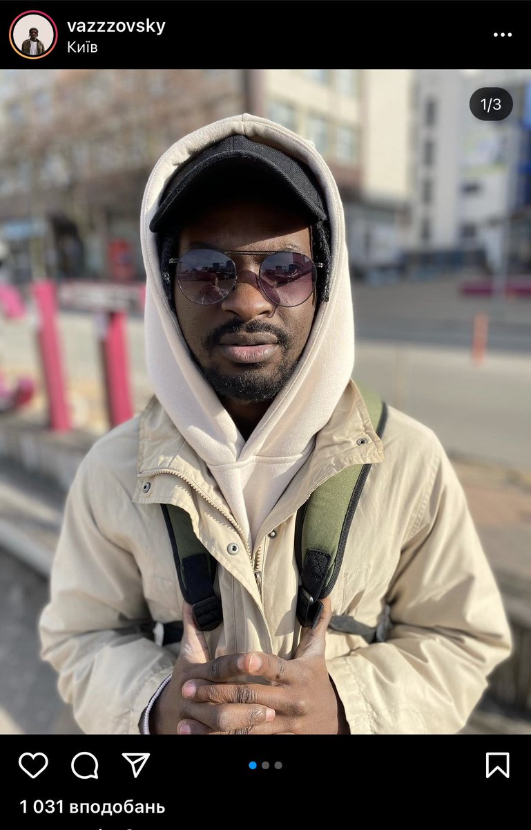 nemapovnovazhen's tweet photo. Black guy who grew up among Ukrainians writes about his personal hatred towards Russians. Deep experience, you can read the full text by link https://t.co/jy8GeFQmhX Previously he wrote his posts in Russian, now he does it in Ukrainian, feels the vibe. https://t.co/zsiJ17CZpt