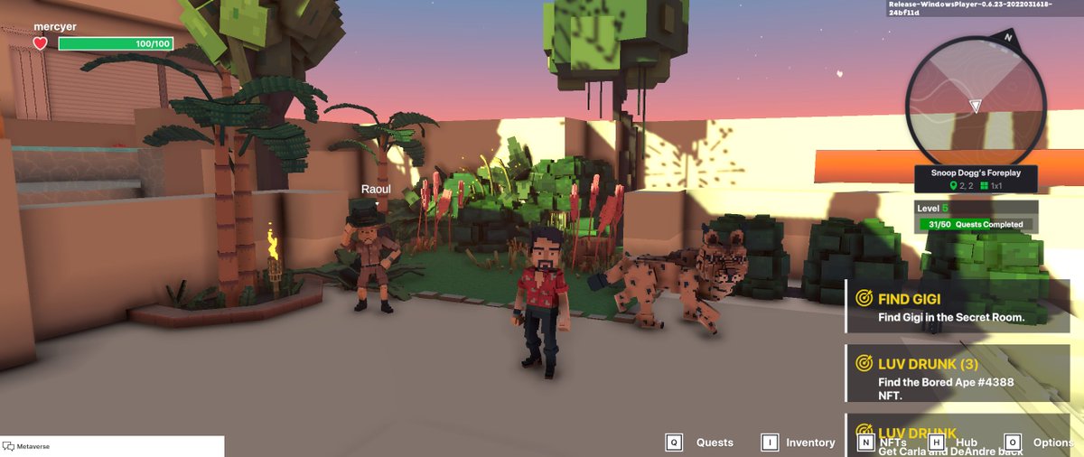 jenwitadyim's tweet photo. @TheSandboxGame I just participated in the daily #SandboxAlphaS2Contest for a chance to earn up to 1,000 $SAND! Starting March 21 - Find Martha in the Snoop Dogg Mansion. Check out my screenshot below!
👇 #SandboxAlphaS2 https://t.co/xOQAVuRxpZ