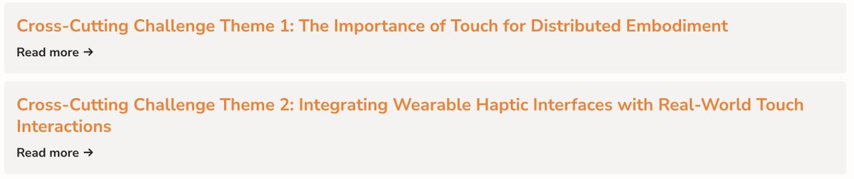 Haptics 2022 Symposium is not over, same time and same place tomorrow (2022.hapticssymposium.org) for the livestream of our cross cutting challenges, a mix of keynotes and panels on important themes for the #haptics community!