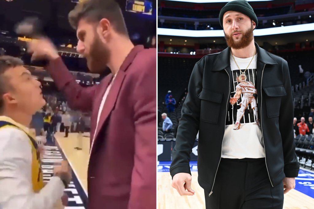 nypost's tweet photo. Pacers fan allegedly called Jusuf Nurkic's late grandmother 'a bitch' https://t.co/AwAhPljS2V https://t.co/zQvGYuz3oq