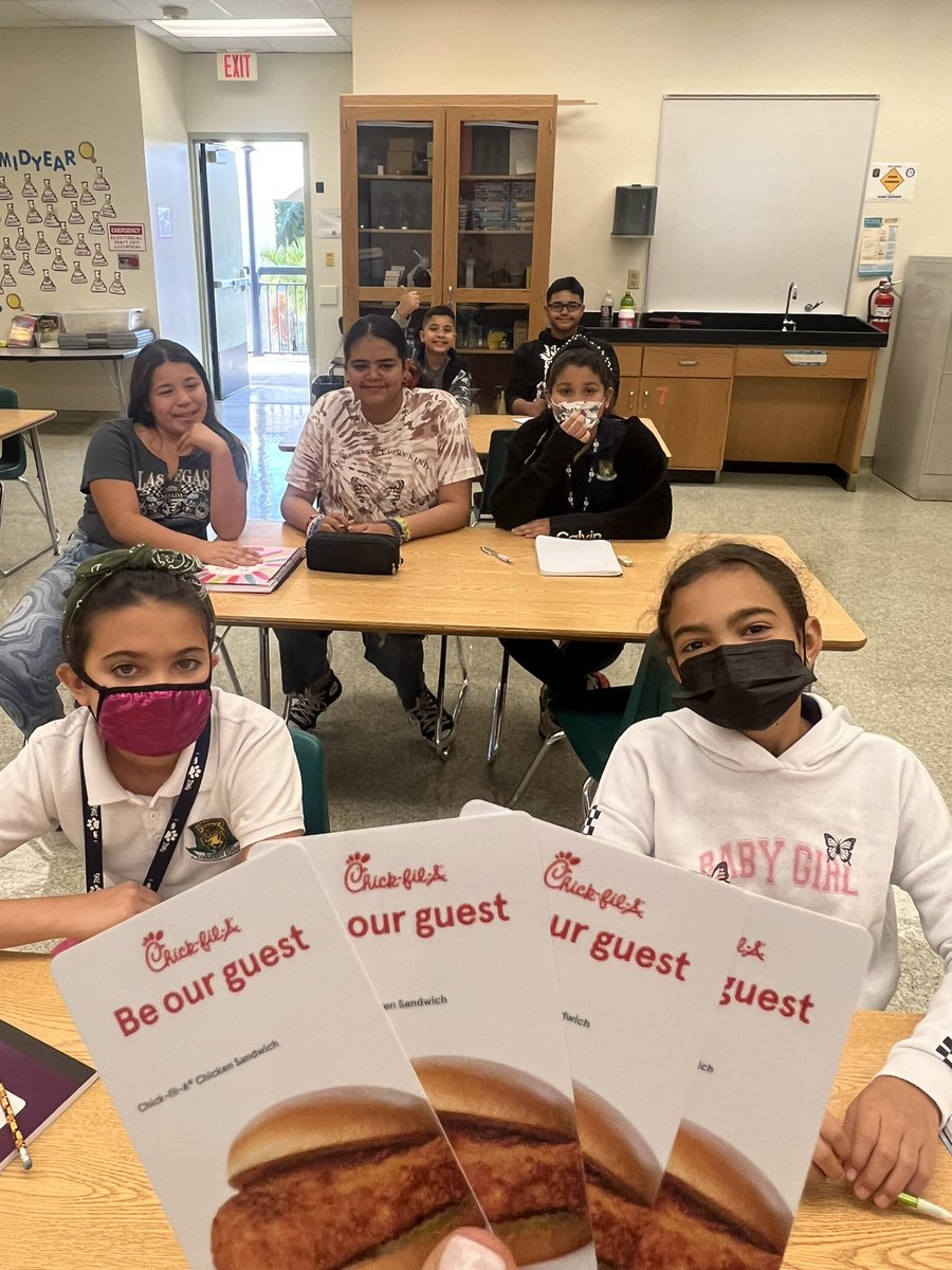 jdgjaguars's tweet photo. And the winner is…. @jdgjaguars! Thank you @ChickfilA for the gift cards to recognize our students for their attendance and dedication to learning at #SpringBreakAcademy! @SuptDotres @MDCPSSci https://t.co/gYLDt6M0ZC