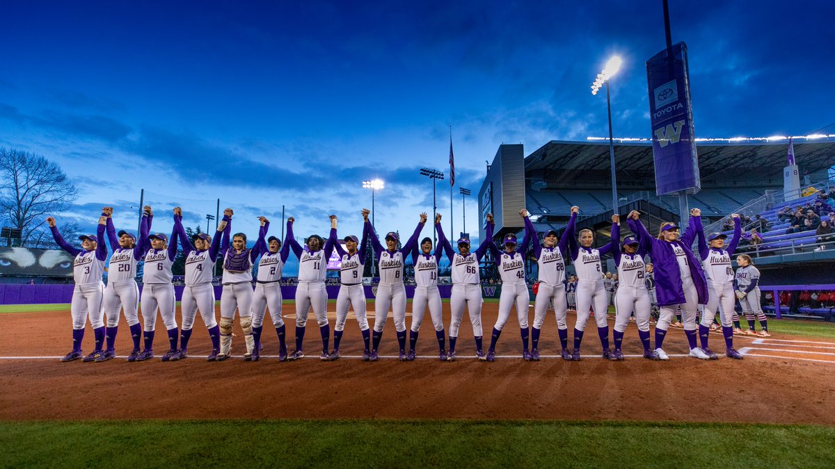 UWSoftball's tweet photo. After six straight weekends on the road...

we can't wait to compete at HOME 💜

#MightyAreTheWomen https://t.co/O0ZfDgdJSU