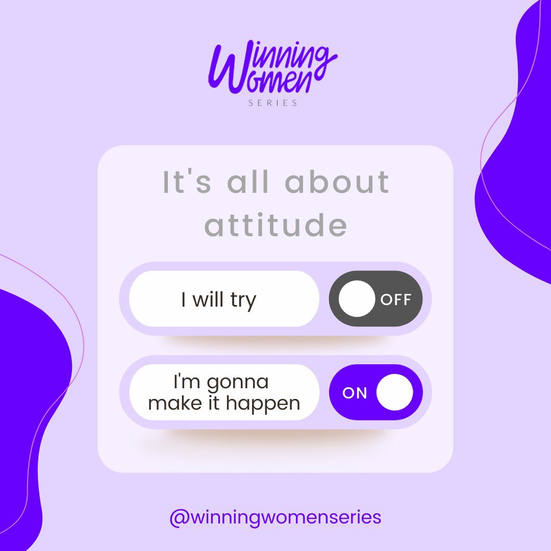 You can sit here and dream about it, or you can go out and make it happen 🙌💜✨

#girlpower #smallwins #womenentrepreneurs #positivevibes #makeithappen #positiveattitude