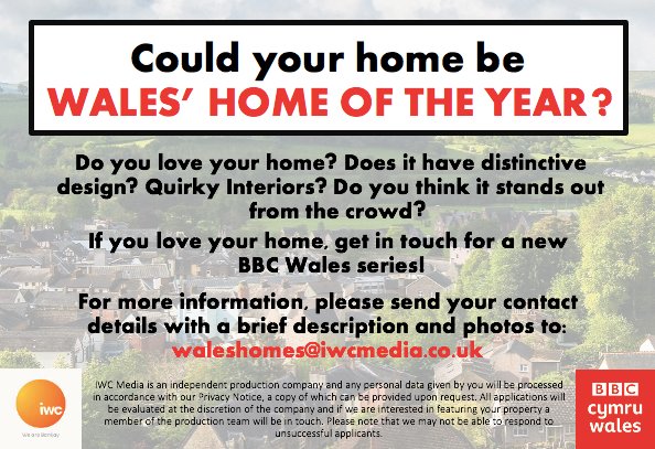 Exciting new TV opportunity. Please RT, nominate, or even better - get in touch!