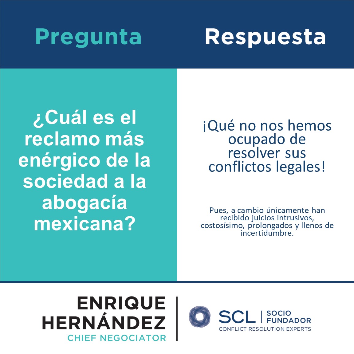 MxScl's tweet photo. #ExceptionalAdvocacy
#ConflictResolutionExperts
#SCL https://t.co/jCMsbFqWon