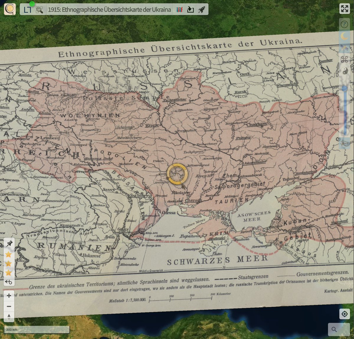 chronohh's tweet photo. New old map of #Ukraine (1915) https://t.co/HDXL9i5MM8
#IIIFMaps via @mjkls @cdvsued #codingdavinci
#nowar https://t.co/1D0oBb7uFc
