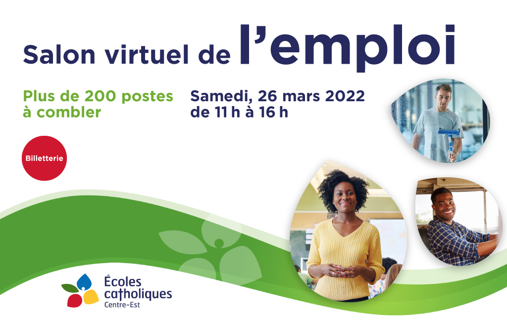 ecolecatholique's tweet photo. Ce samedi de 11h à 16h, soyez des nôtres au Salon de l'emploi du CECCE! 🙂🏫

Joindre l'équipe du CECCE, c'est travailler pour le chef de file dans le milieu de l’éducation et évoluer dans un environnement 100 % francophone. 👩🏻‍🏫💚

Pour vous inscrire ➡ https://t.co/Svk1f3dc6x https://t.co/TQTdhzGEVm