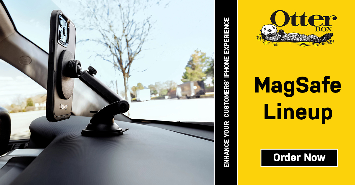 myVoiceComm's tweet photo. ⚡️Power, cases, mounts, and many more  accessories.✨The inclusive @OtterBox MagSafe lineup will enhance your  customers’ iPhone experience. Snap, charge, and power throughout their day! Check out our Otterbox MagSafe assortment. ➡️  https://t.co/6jgbvfr536 https://t.co/8HdrjAEnjG