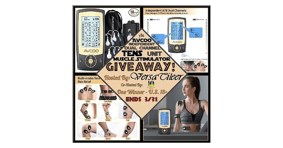 GooseGiveaways's tweet photo. Enter Daily - AVCOO TENS Unit Muscle Stimulator Giveaway

🖱️ Click below for sweepstakes link and details 👇 https://t.co/yxNxsxyMjW

🌍️ US, 18+

 #sweepstakes #giveaway #contest #win #giveawaycontest #AVCOO @Versatileer #tens #soremuscle #painrelief #soremusclerelief https://t.co/I8XKhDKWNa