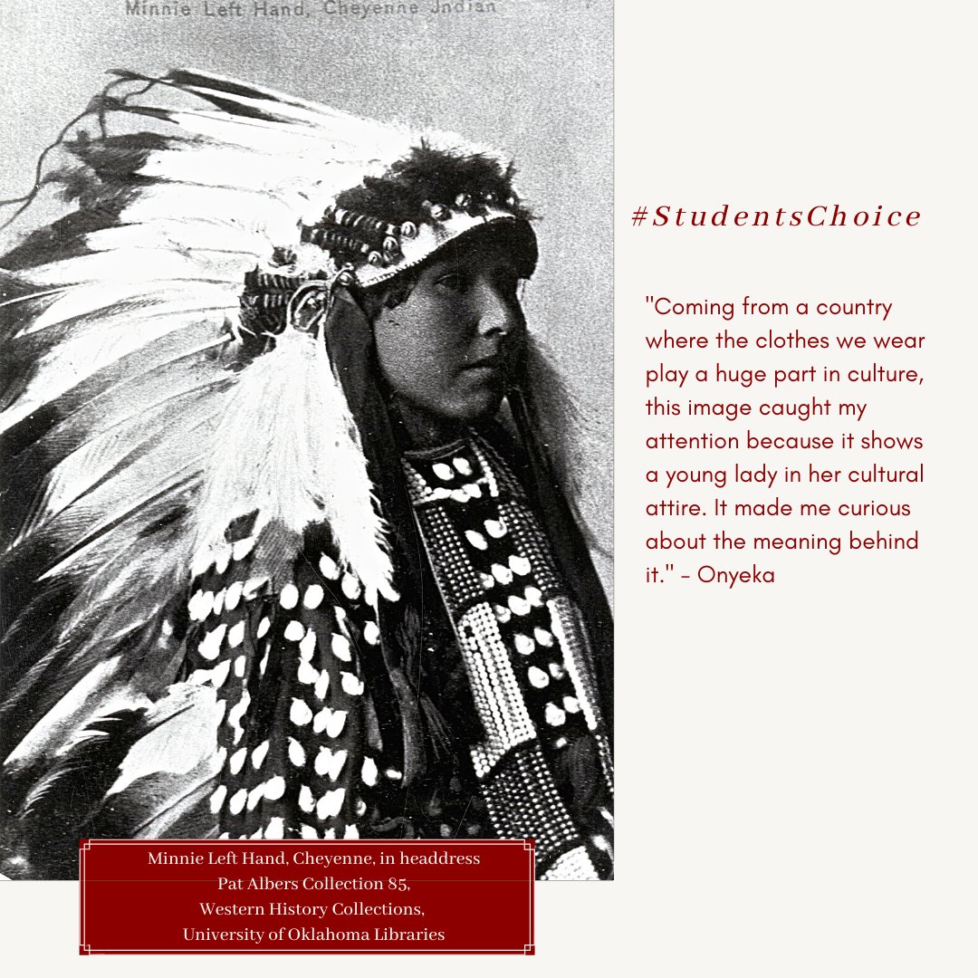 OU_Libraries's tweet photo. Another #studentschoice from the Western History Collections photo #archives! Explore the Pat Albers Collection at https://t.co/kSTCb5o7QH #libraries #oklahoma #specialcollections #nativeamerican https://t.co/wdPxbbLWQI