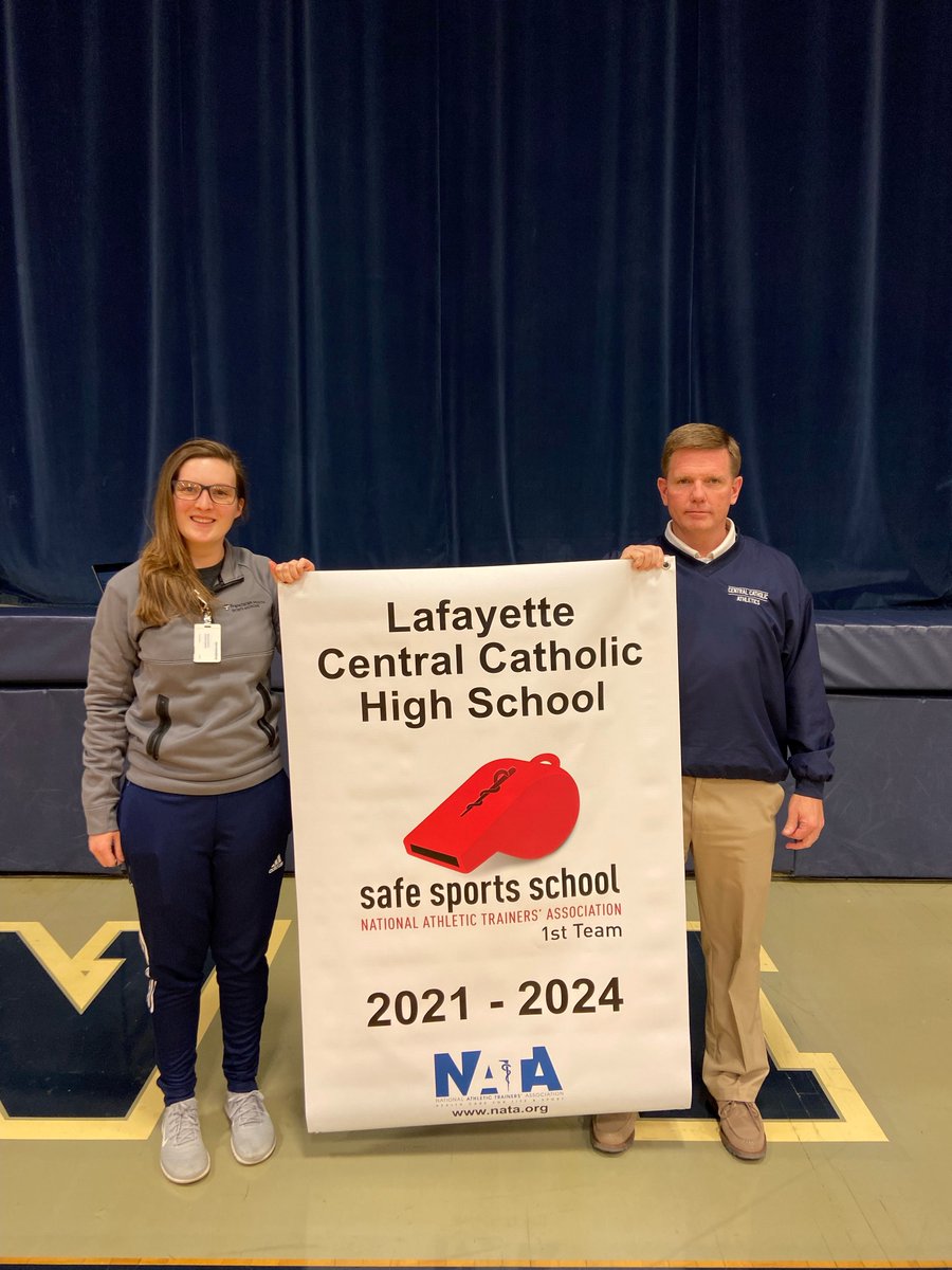 Here at @myfranciscan Sports Medicine we focus on a culture of always. Each of our schools have received their 1st Team Safe School Sport Award! Working hard to ensure everyone’s safety! #NATM2022  #FranciscanHealthSportsMedicine