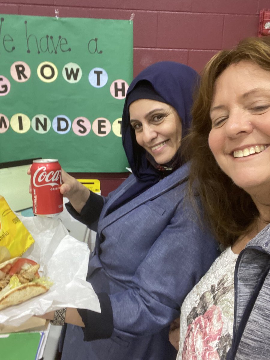 Thank you District 109 for the delicious lunch today from Nicky V’a food truck!  It was so good and definitely appreciated!  #d109pride