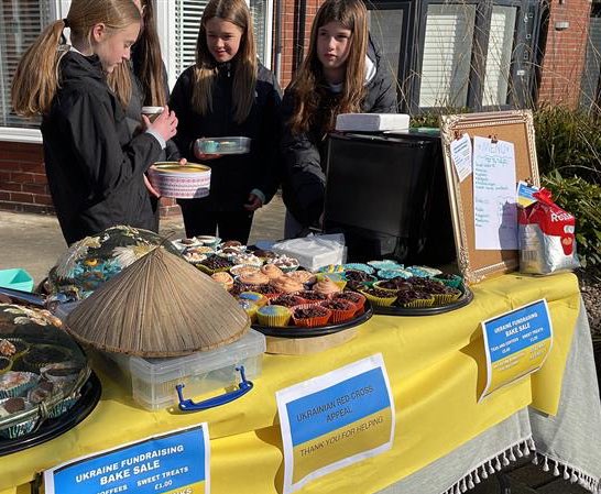 valleygardensnt's tweet photo. Huge well done to our Y7 pupils who have raised a whopping £457 for the Red Cross Ukraine Appeal. They invited local residents to a bake sale and showed creativity, compassion and determination to make it a success. @PearsonSchools have agreed to match their funding! #proud https://t.co/HMibodz7Ld