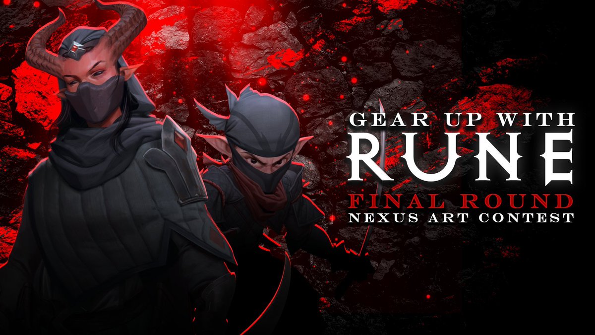RuneMetaverseEs's tweet photo. ⚔️Gear Up With Rune - La 5ª y última ronda!⚔️

¡Gana un cubo de fundador y un personaje equipado! (700$)

🎨Like y Retweet esta publicación
🎨Crea una obra de arte basada en el lore encontrado @ https://t.co/5tB71hSXBn
🎨Publica en Twitter, etiqueta 
@RuneMetaverse y #RuneNexus https://t.co/qBNY1m7uLi