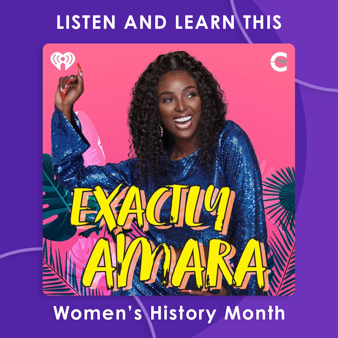 Happy Women's History Month! Check out Exactly Amara. Amara La Negra gets personal on just about everything! She discusses dating, sex, relationships, social media, plastic surgery, body positivity and everything in between. @AmaraLaNegraALN loom.ly/RJ_qiBU