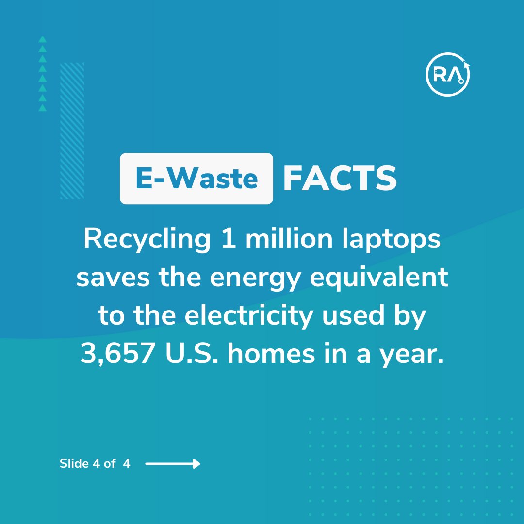 RA_Solutions_'s tweet photo. Unfortunately, the e-waste practice has had a severe impact on the environment and human health. Here are some shocking statistics to read up on as the world needs to start having a greater appreciation for properly recycling their e-waste.

#ewaste #ewastefacts #technologytips https://t.co/ygMFoeqVIR
