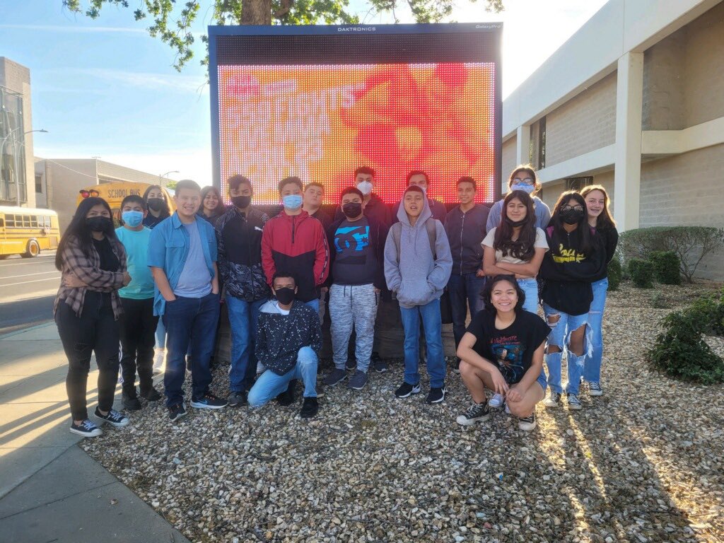BurtonBulldogs's tweet photo. We are #BMSproud of our students participating in the @tularecoe Math Super Bowl today! Thank you Mr Reynaga &amp; Mr Quiroz for bringing this to our students! #BMSisthebest @BurtonSchools https://t.co/KiaXk2hOIq