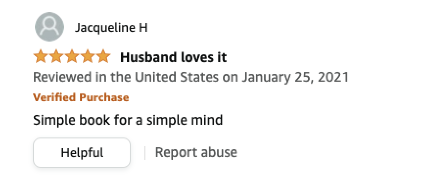 Has there ever been a book review this short that tells such a big story?