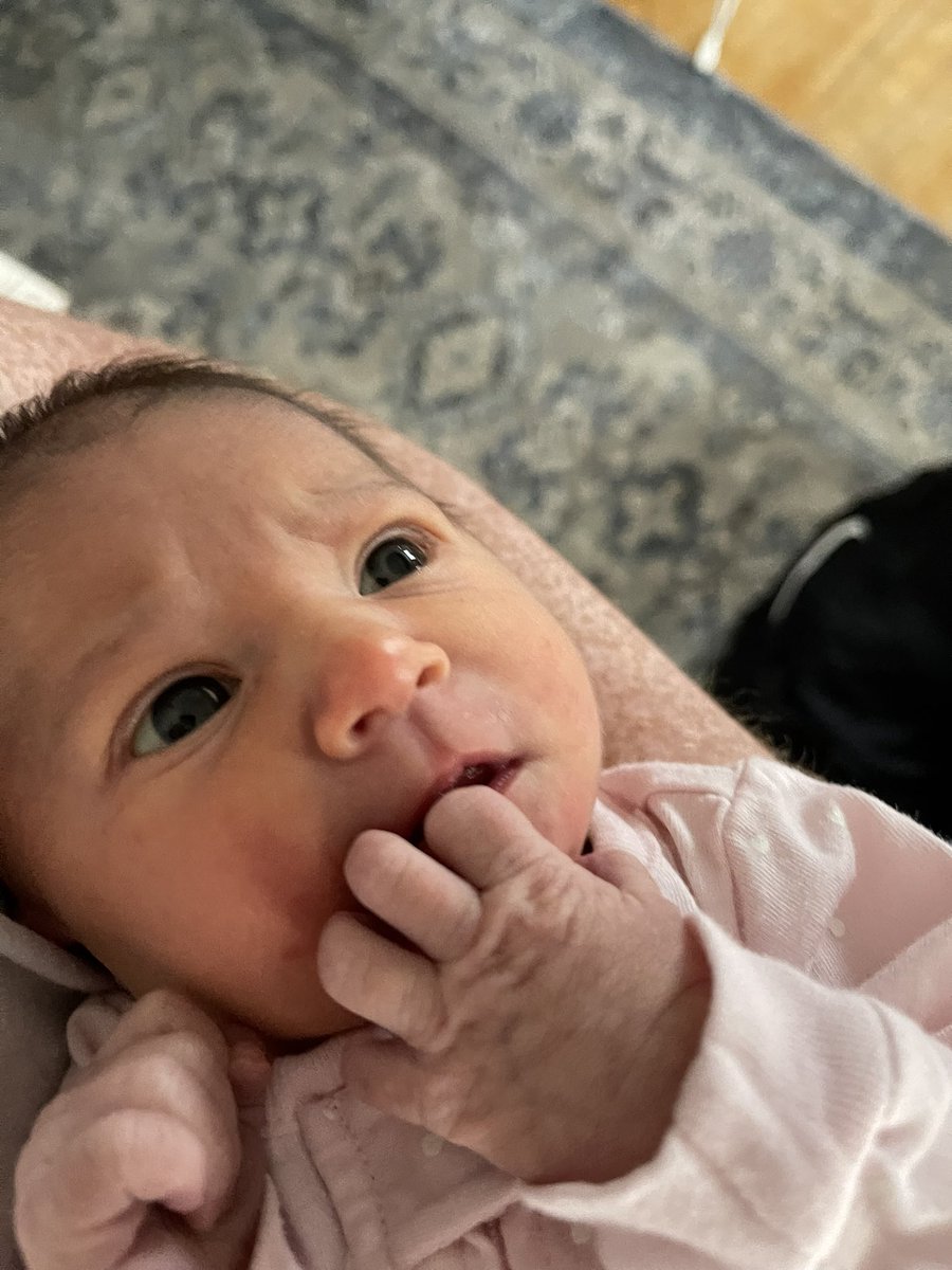 Twitter meet Nora, I’m a dad lol