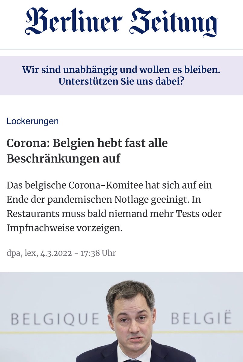 pottjunge's tweet photo. .@hans_kluge, Sie als gebürtige Belgier sprechen von einem „brutalem“ Ende der #Corona|Maßnahmen in #Deutschland?

In Deutschland gelten nach wie vor: #Maskenpflicht, #AHA- und #GRegeln. 

Und Ihr Heimatland? https://t.co/mMyGXvxO3L