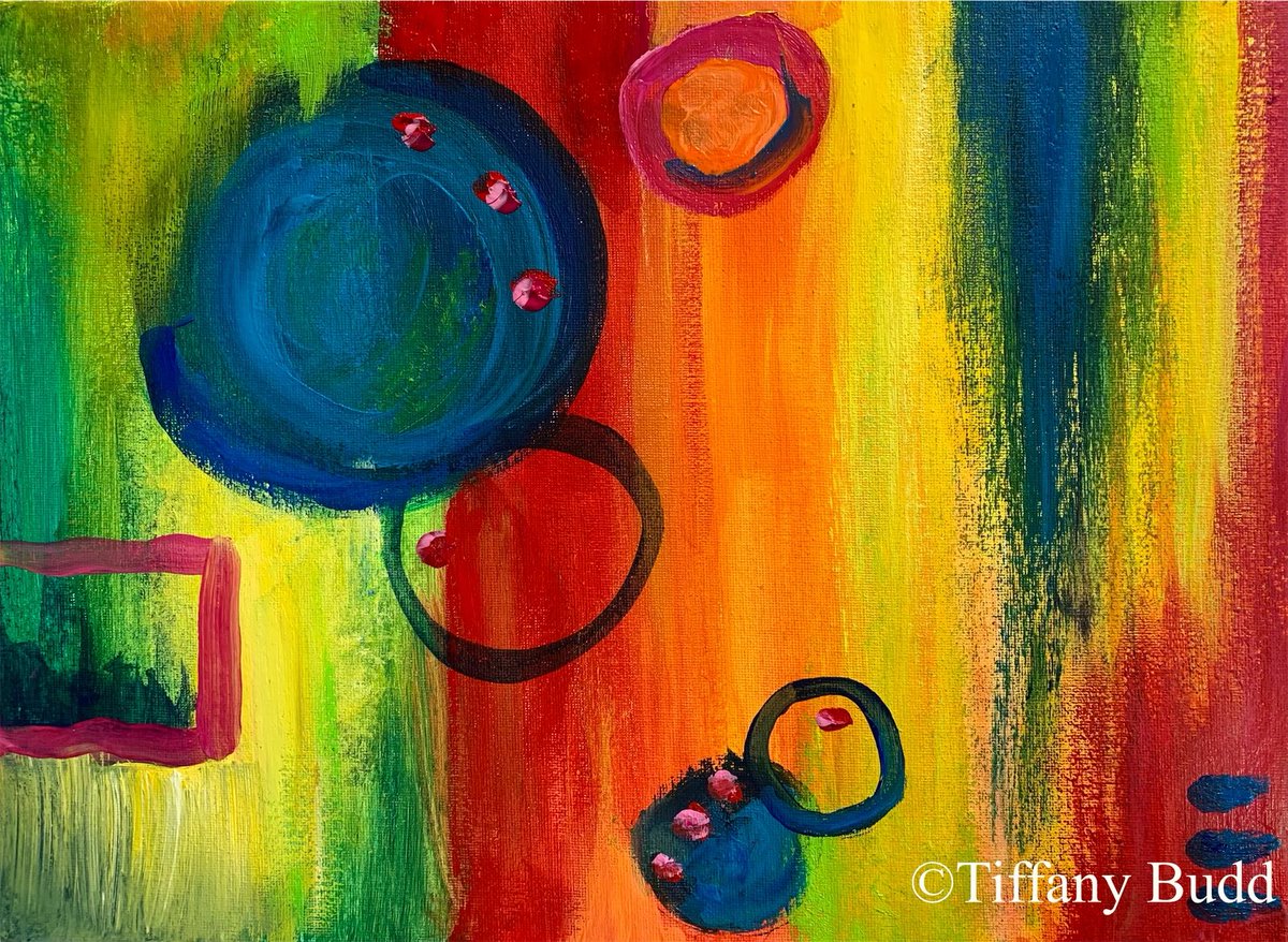 tiffanyjbudd's tweet photo. I’m only able to use my non working hand at the moment as I’ve had a dodgy lump removed, so I’ve challenged myself to create art using my other hand! I videoed the first one. https://t.co/CEClBwUTuD #womaninbizhour #wronghand #mhhsbd #abstract https://t.co/k1S3cfeSjN
