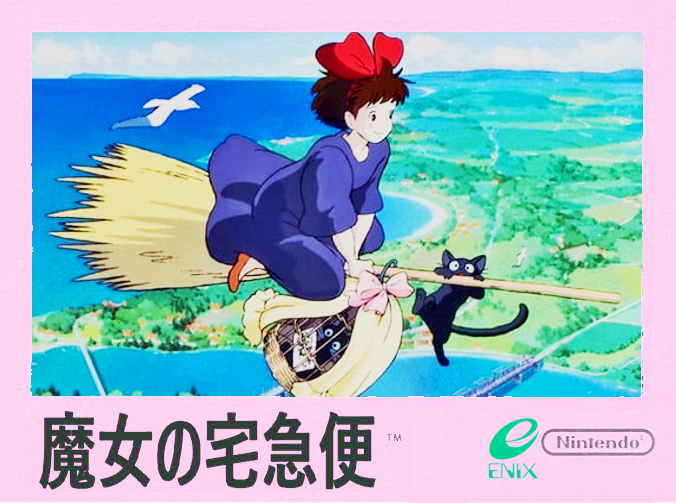 魔女の宅急便 / Kiki's Delivery Service (Nintendo Famicom)
1989, Enix