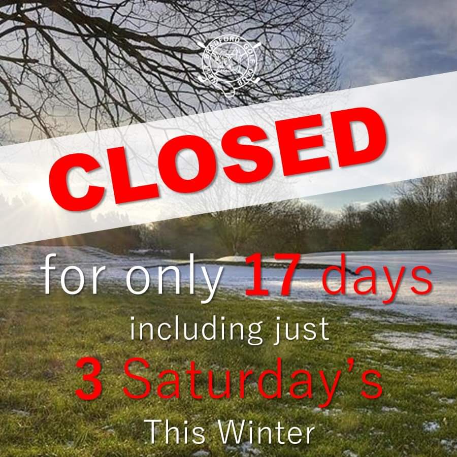 WestBradfordGC's tweet photo. West Bradford's golf course closed for just 17 days in total this last Winter - including only 3 Saturdays!

Missed out on our membership offer last time?
Don't settle for another year of constant course closures. Come and join the club!

https://t.co/hGSr7G3DGD https://t.co/SS8B5j0Lz7