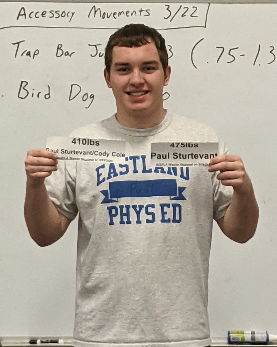 A 410lbs squat at the <a href="/IHSPLA/">IllinoisPowerlifting</a> Warrior Regional from both <a href="/CodyCol24974394/">Cody.Cole</a> and <a href="/sturtevant_paul/">Paul Sturtevant</a> creates a tie for 3rd Place on the record board while Paul takes over 3rd place with a 475lbs dead lift! ⚡⚡⚡