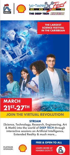 wraptt's tweet photo. UPCOMING EVENTS happening in Trinidad and Tobago.
Learn more about scitechknofest using the following link, https://t.co/Hg6uC3Bba0
Feel free to share this information with your networks. https://t.co/famf4wVKET