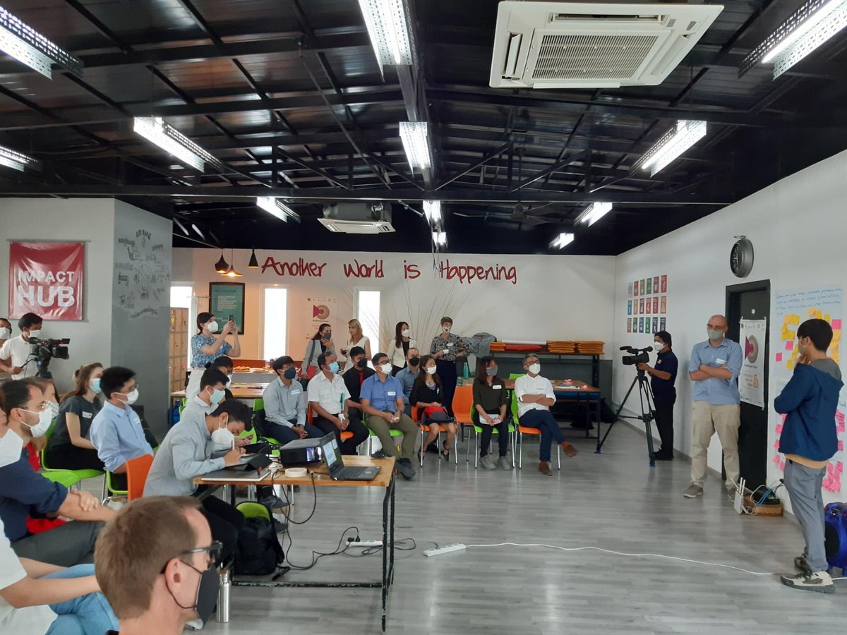 So glad we could finally implement our first Sustainable Building Arena in Phnom Penh! Many thanks to the wonderful team and the great participants! Very excited about the co-developed visions and transition strategies for the city &amp; its local building system +future cooperation!