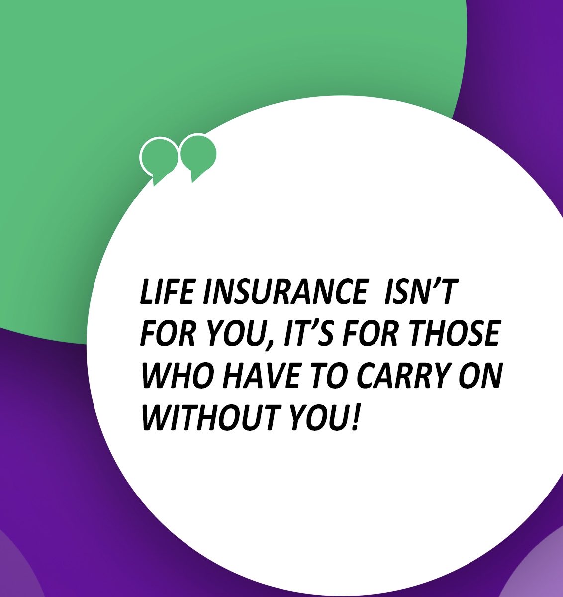 BringQuote's tweet image. Tag a protected love one!