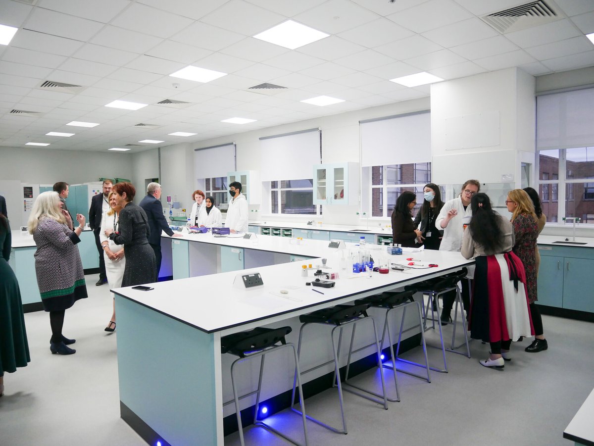 On Thursday evening we officially opened our Applied Science Centre at Reading College.

The facilities were opened by Sally Dicketts CBE, CEO at Activate Learning and Alison Webster, Chief Executive at @TVBLEP. 

Learn more: bit.ly/3CX4LlW