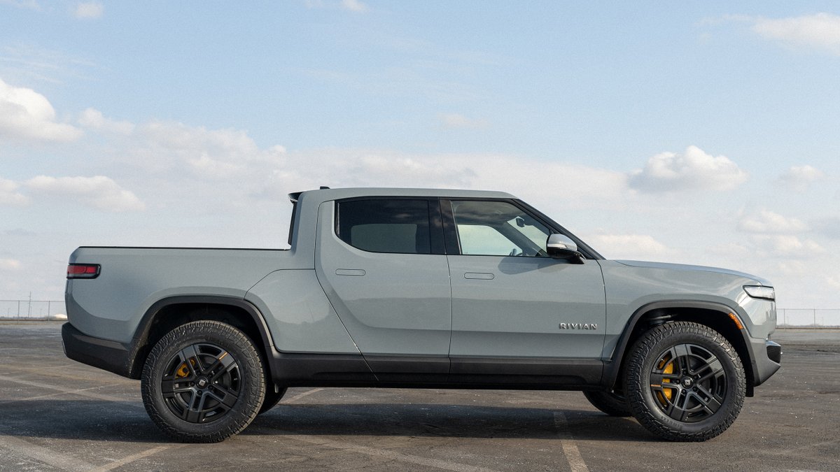 Rivian's tweet photo. It’s real. 🪨 https://t.co/jReMX7SmQw
