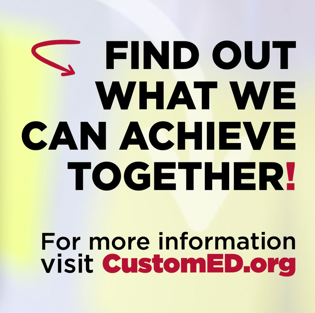 CustomED tweet media