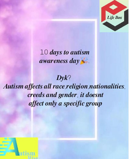 LifeBox0810's tweet photo. #asd 
#dyk 
#dykfacts 
#autism 
#autismawareness 
#knowledge 
#didyouknow 
#AutismRise https://t.co/jDDTsmVpMm