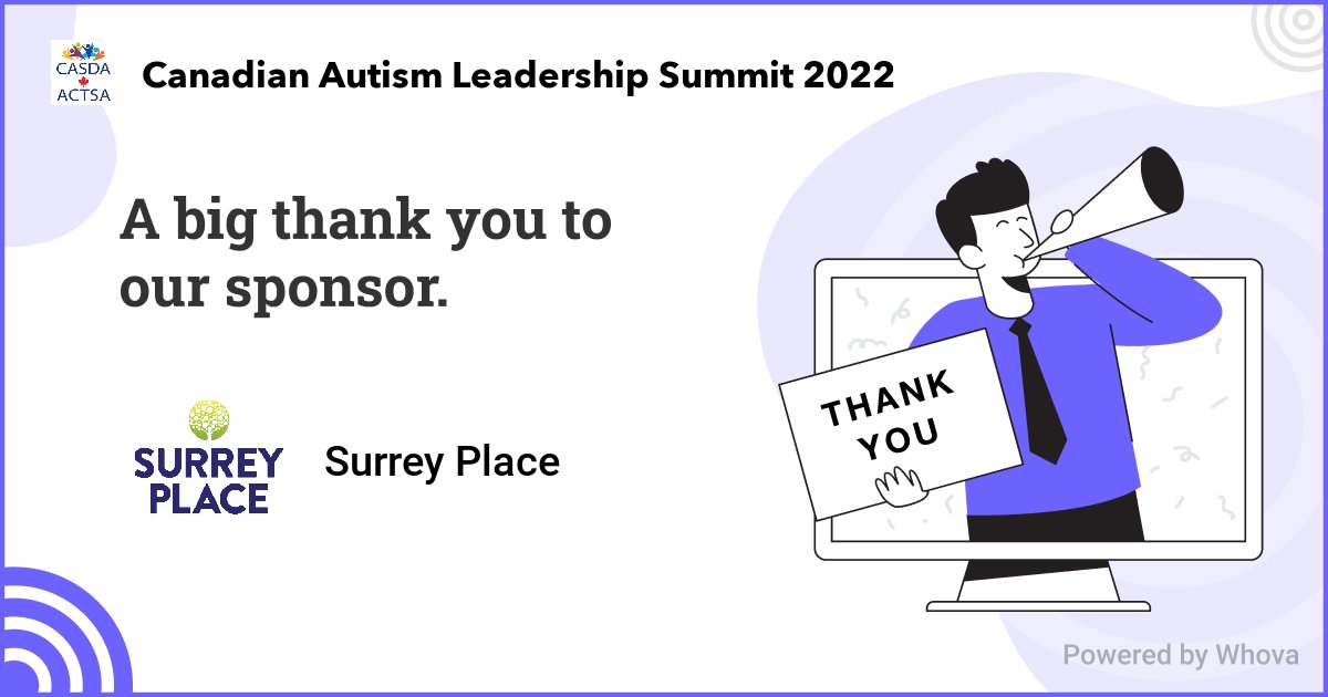 SurreyPlaceON's tweet photo. We're proud to be supporting @ASDalliance's Annual Canadian #Autism Leadership Summit on April 4 &amp; 5! This conference brings together autistic people, service providers, policymakers and government &amp; thought leaders. Learn more and register: https://t.co/WTkGFbEEJy #CALS2022 https://t.co/WpwBn7Va0V