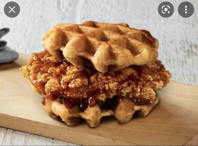 BanginBbq's tweet photo. Try our new special the chicken waffle sandwich https://t.co/PGz5kc4RcQ