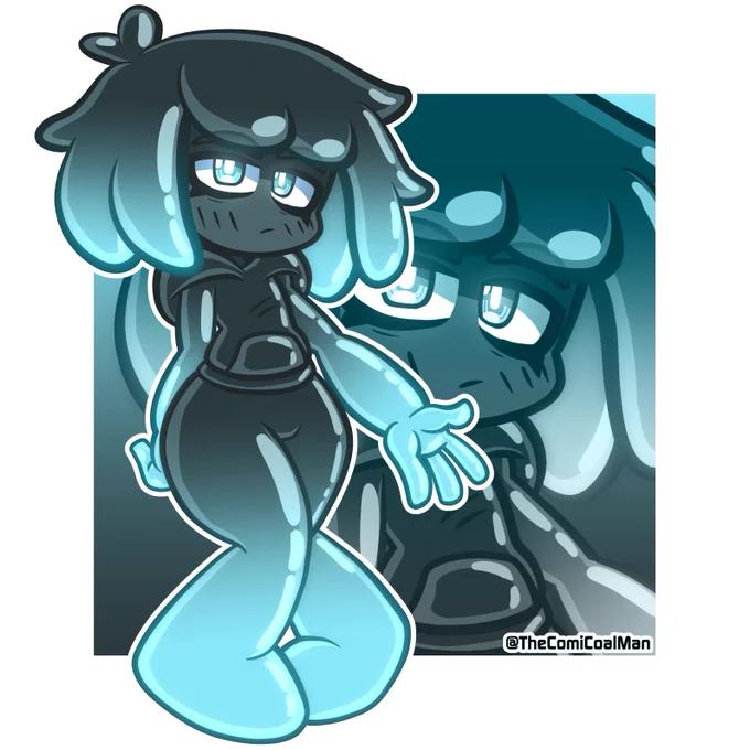 Alternate universe where Mico is part of an experiment that goes horribly wrong, turning him into a hideously revolting creature . . . .

Meet SliMico! 